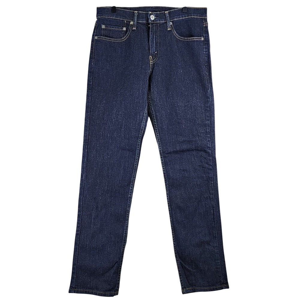 Levi's‎ 511 Slim Fit Jeans Mens 32x32 Dark Indigo Blue Denim Classic Casual